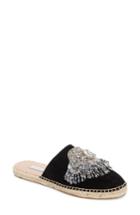 Women's James Chan Izalea Espadrille Mule M - Black