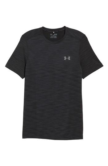 Men's Under Armour Threadborne Fit T-shirt, Size X-large - Black