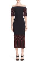 Women's Jonathan Simkhai Diamond Off The Shoulder Dress