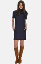 Women's Donna Morgan Mock Neck Knit Shift Dress