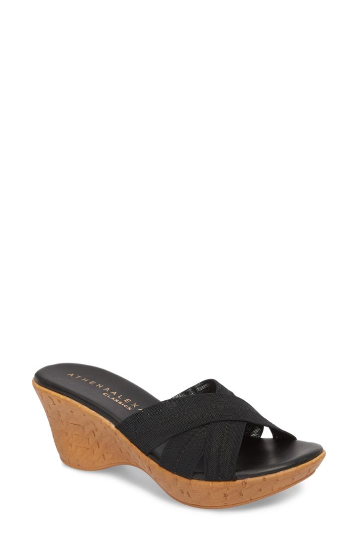 Women's Athena Alexander Optima Mule .5 M - Black