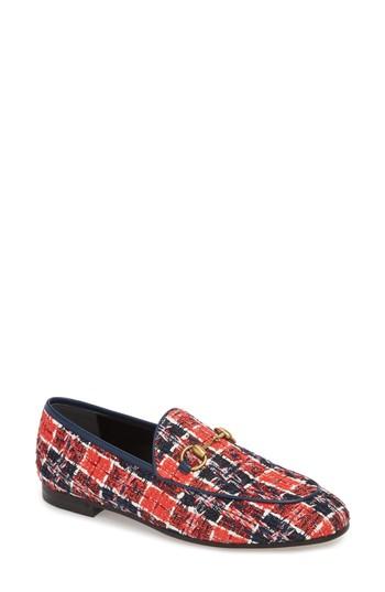 Women's Gucci New Jordaan Loafer Us / 35eu - Red