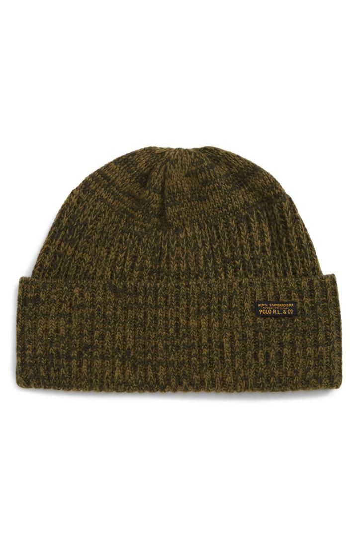 Men's Polo Ralph Lauren Vintage Mountaineer Beanie - Green