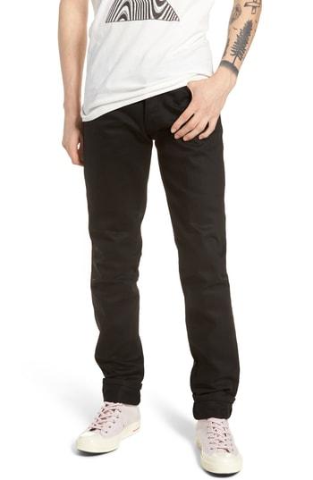 Men's Naked & Famous Super Skinny Guy Skinny Fit Jeans - Black