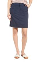 Women's Caslon Twill Utility Skirt - Blue