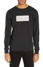 Men's Saturdays Nyc Deco Logo Long Sleeve T-shirt - Black