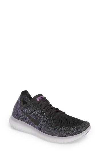 Women's Nike Free Run Flyknit 2 Running Shoe M - Green