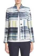 Women's Lafayette 148 New York Randall Print Jacquard Jacket