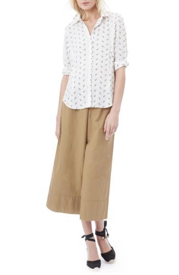 Women's Loyal Hana Riley Maternity/nursing Blouse - White