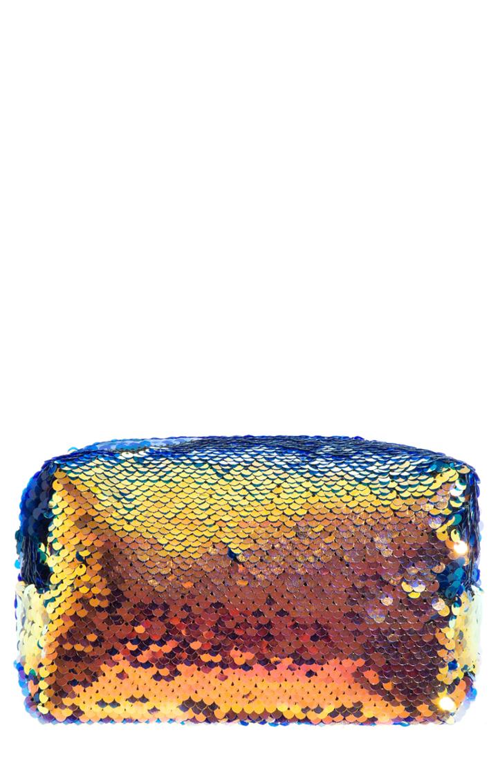 Skinnydip Sassy Sequin Makeup Bag, Size - No Color