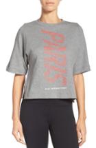Women's Nike International Crop Top - Grey