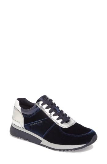 Women's Michael Michael Kors 'allie' Sneaker M - Blue