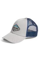 Men's Patagonia Fitz Roy Crest Trucker Hat - Grey