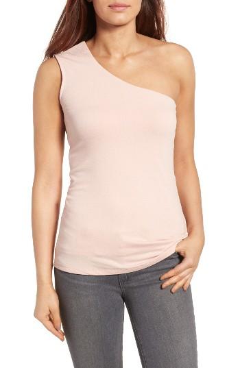 Women's Bobeau One-shoulder Top - Pink