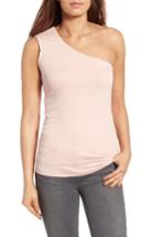 Women's Bobeau One-shoulder Top - Pink