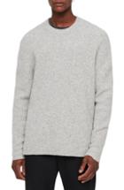 Men's Allsaints Path Wool Blend Sweater - Grey
