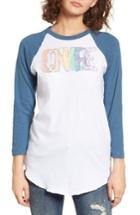 Women's Converse Overlap Embroidery Tee