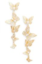 Women's Kate Spade New York Social Butterfly Linear Earrings