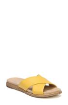 Women's Dr. Scholl's Deco Slide Sandal M - Yellow