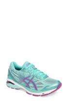 Women's Asics Gt-1000 5 Running Shoe .5 D - Blue/green