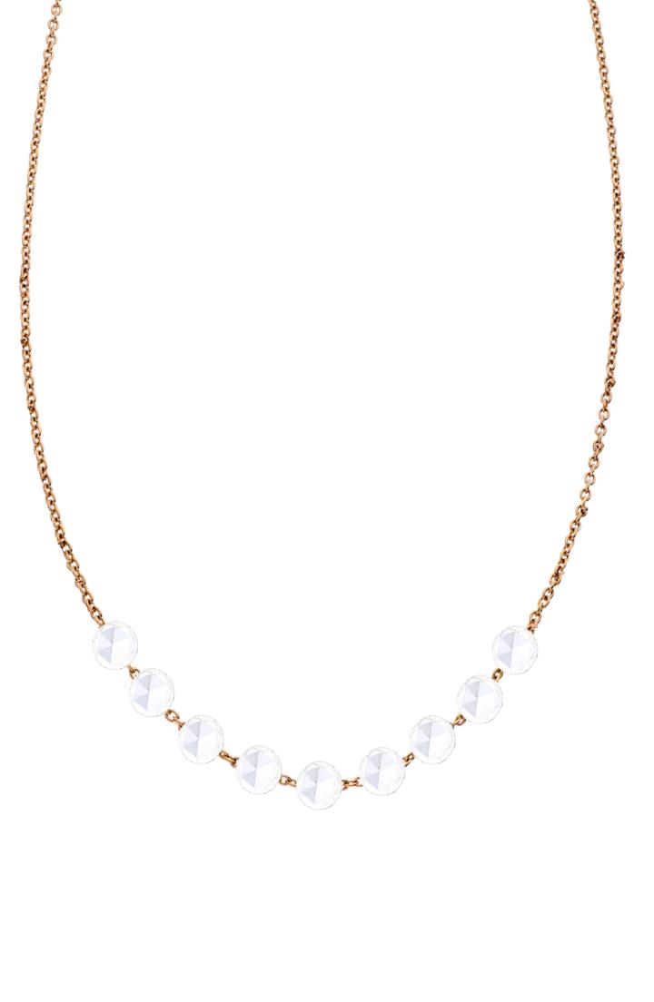 Women's Sethi Couture Rose Cut 9-stone Diamond Necklace