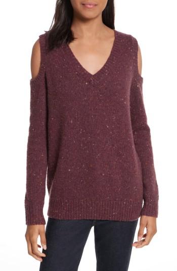 Women's Rebecca Minkoff Page Cold Shoulder Sweater - Black