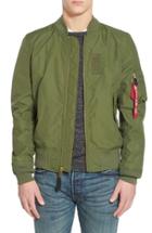 Men's Alpha Industries 'skymaster' Lightweight Ma-1 Bomber Jacket - Green