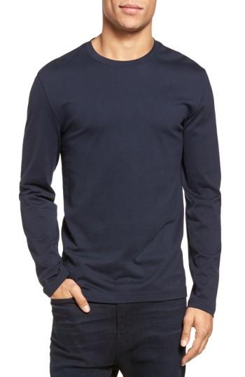 Men's Vince Pima Cotton T-shirt, Size - Blue