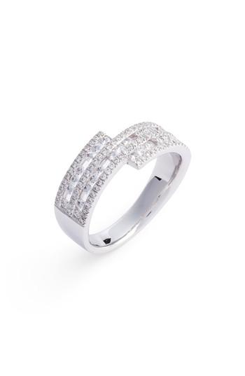 Women's Bony Levy Amara Luxe Wrap Diamond Ring (nordstrom Exclusive)