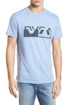 Men's Rvca Co Brand Logo Graphic T-shirt - Blue