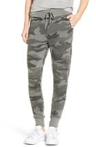 Women's Splendid Classic Camo Jogger Pants - Green
