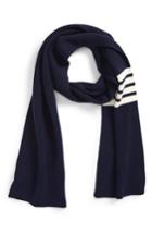 Men's Thom Browne Rib Cashmere Scarf, Size - Blue
