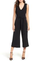 Women's Astr The Label Tie Waist Crop Jumpsuit