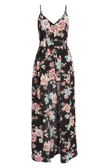 Women's Bp. Floral Print Maxi Romper