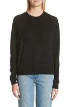 Women's Acne Studios Norma Semi Sheer Sweater - Black