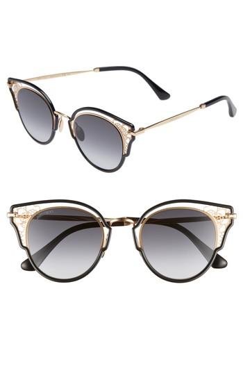 Women's Jimmy Choo Dhelias 48mm Cat Eye Sunglasses -