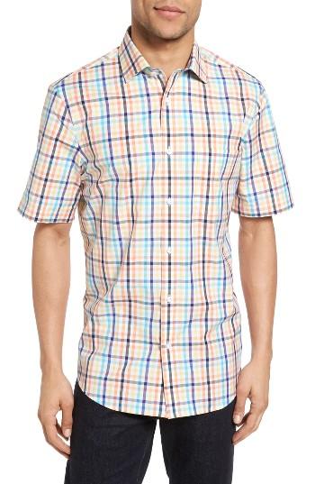 Men's Nordstrom Men's Shop Classic Fit Plaid Sport Shirt