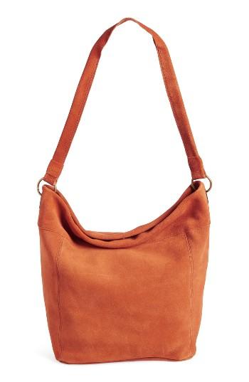 Elle & Jae Gypset Wildleder Suede Hobo - Orange