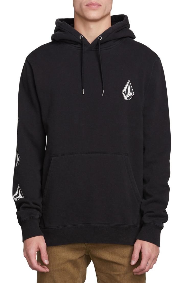 Men's Volcom Deadly Stones Hoodie - Black