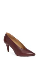Women's Michael Michael Kors Lizzy Pointed Toe Pump .5 M - Red