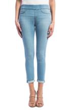 Women's Liverpool Jeans Company Sienna Pull-on Stretch Capri Skinny Jeans - Blue