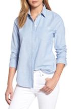 Women's Vineyard Vines Relaxed Fit Oxford Shirt - Blue