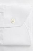 Men's Canali Trim Fit Solid Dress Shirt - White