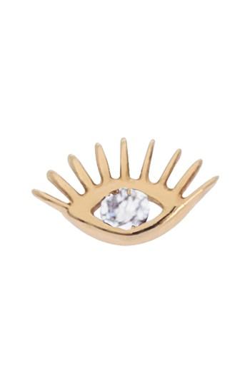 Women's Kismet By Milka Evil Eye Diamond Stud Earring