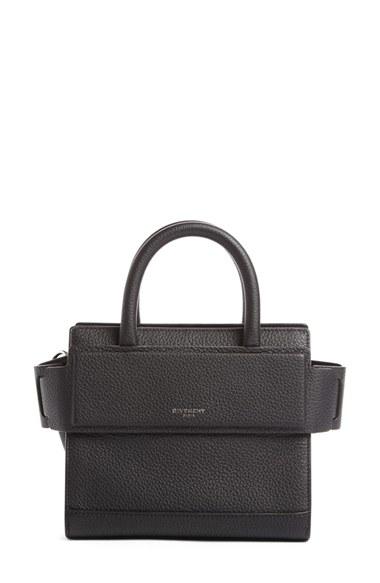 Givenchy Nano Horizon Grained Calfskin Leather Tote -