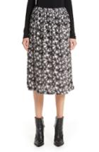Women's Comme Des Garcons Floral Skirt - Black