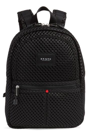 State Bags Lacrosse Mini Lorimer Mesh Backpack - Black