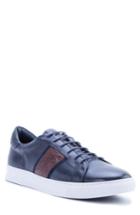 Men's Robert Graham Delgado Embossed Sneaker M - Blue