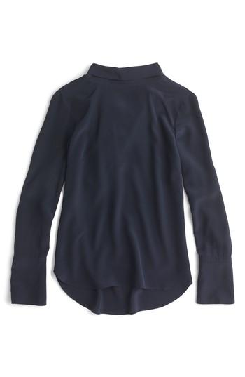Women's J.crew Howl Reversible Silk Top