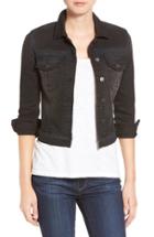 Women's Kut From The Kloth 'amelia' Denim Jacket - Black